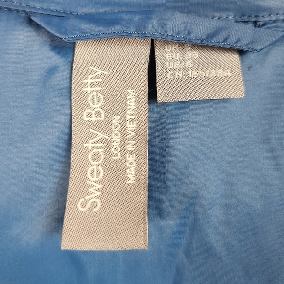 Sweaty Betty Activewear Accelerate Primaloft Puffer Running Gilet Vest Blue US 6 - Picture 13 of 15